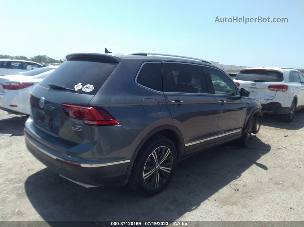 2018 Volkswagen Tiguan Sel Gray vin: 3VV2B7AX4JM162429