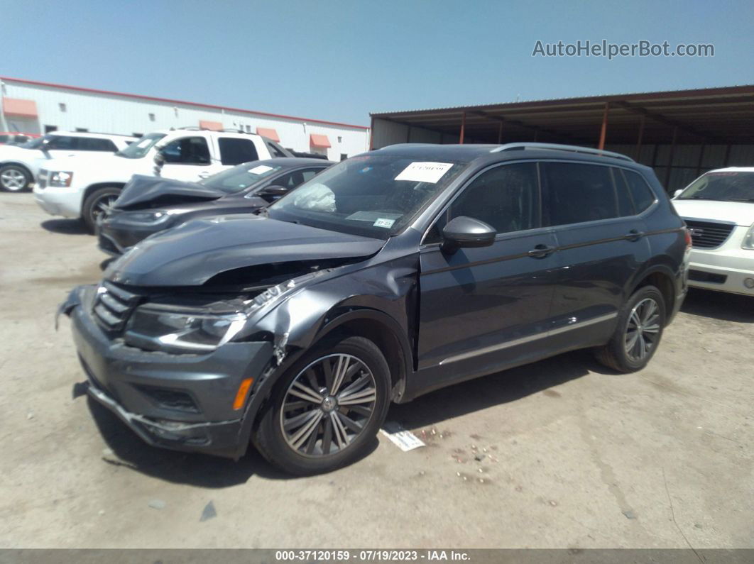 2018 Volkswagen Tiguan Sel Gray vin: 3VV2B7AX4JM162429