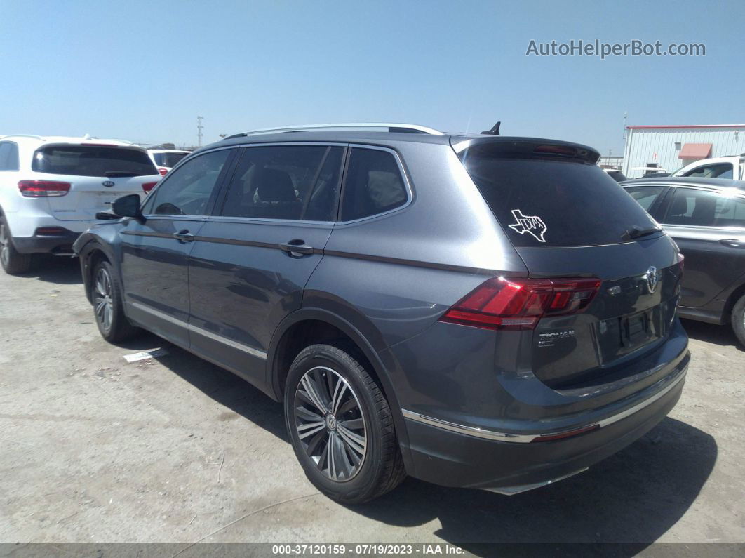 2018 Volkswagen Tiguan Sel Gray vin: 3VV2B7AX4JM162429