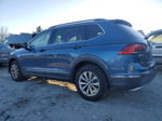 2018 Volkswagen Tiguan Se Blue vin: 3VV2B7AX4JM174659