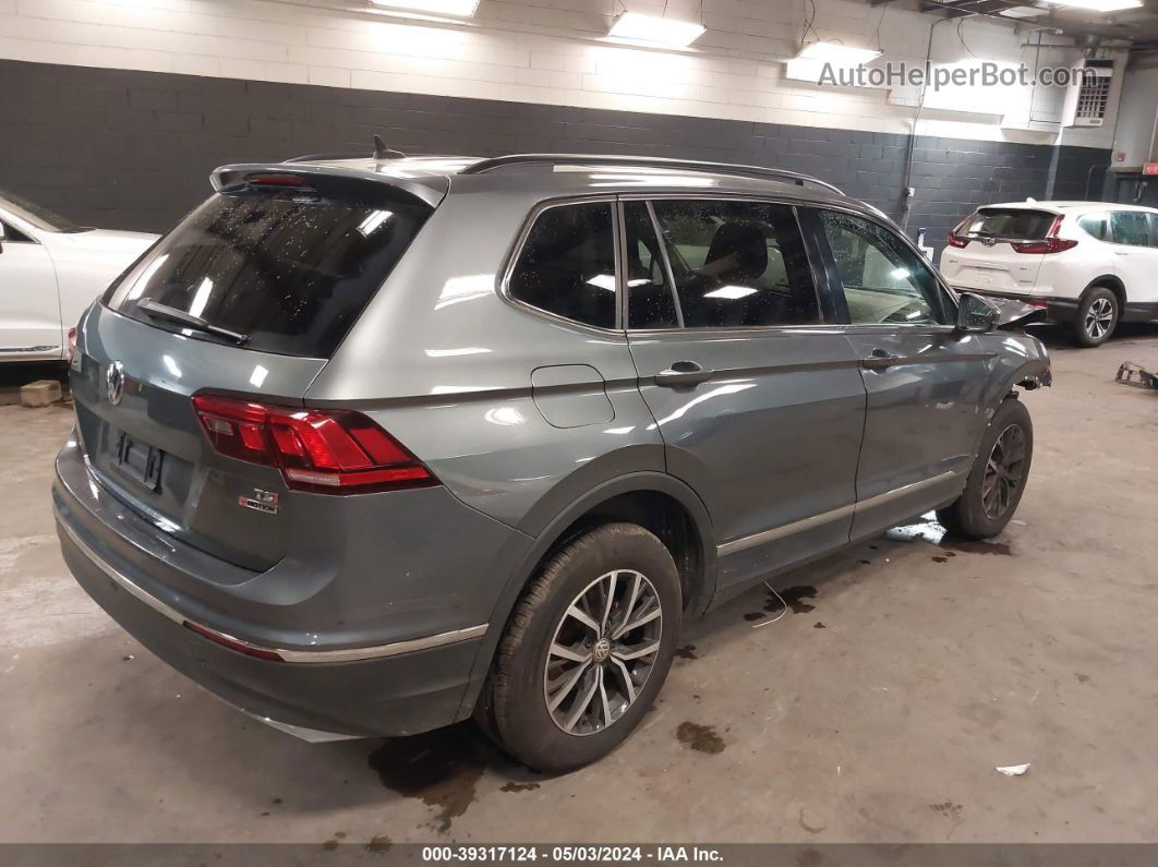 2018 Volkswagen Tiguan 2.0t Se/2.0t Sel Gray vin: 3VV2B7AX4JM216313