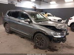 2018 Volkswagen Tiguan 2.0t Se/2.0t Sel Gray vin: 3VV2B7AX4JM216313