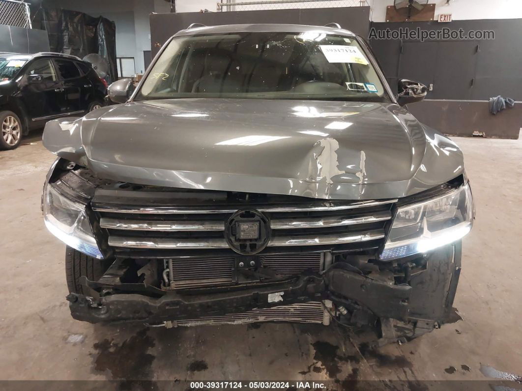 2018 Volkswagen Tiguan 2.0t Se/2.0t Sel Gray vin: 3VV2B7AX4JM216313