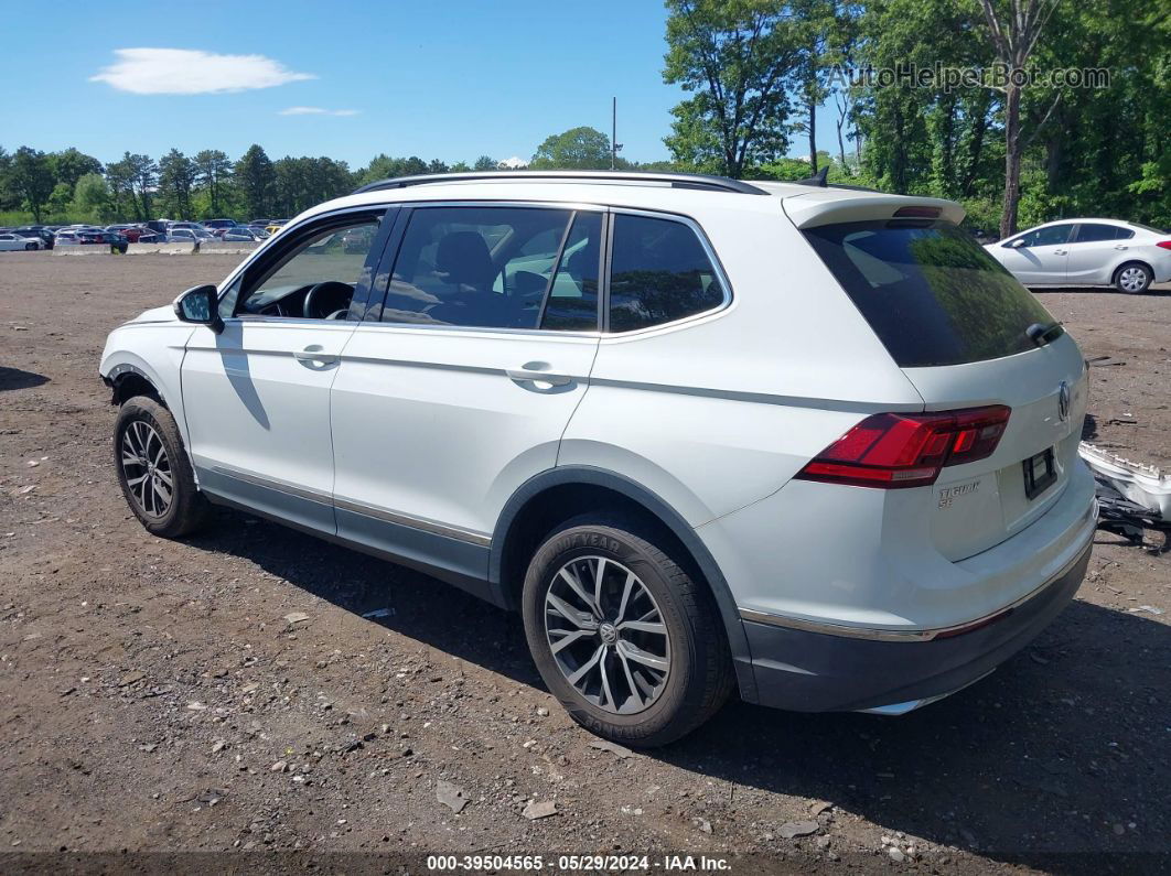 2018 Volkswagen Tiguan 2.0t Se/2.0t Sel White vin: 3VV2B7AX4JM220331