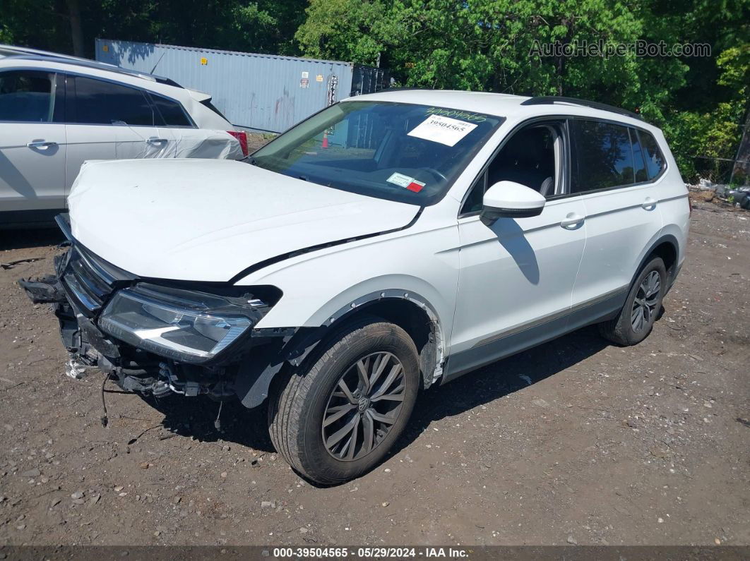 2018 Volkswagen Tiguan 2.0t Se/2.0t Sel White vin: 3VV2B7AX4JM220331