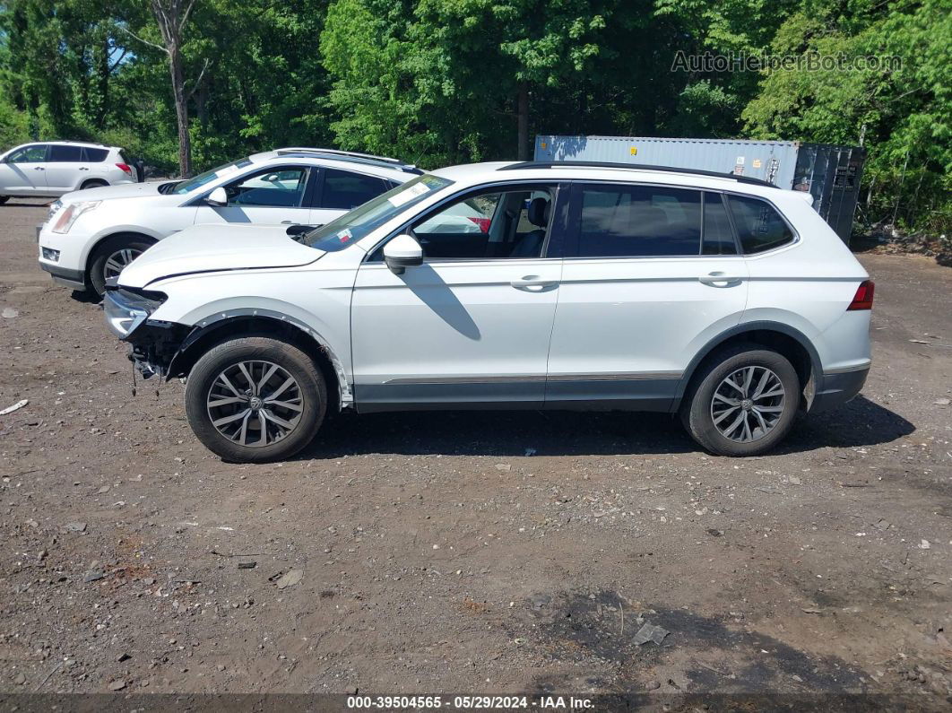 2018 Volkswagen Tiguan 2.0t Se/2.0t Sel White vin: 3VV2B7AX4JM220331