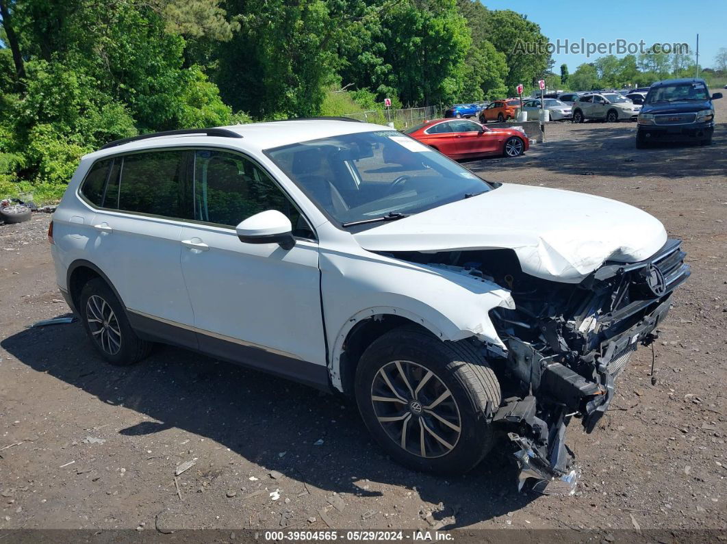 2018 Volkswagen Tiguan 2.0t Se/2.0t Sel White vin: 3VV2B7AX4JM220331