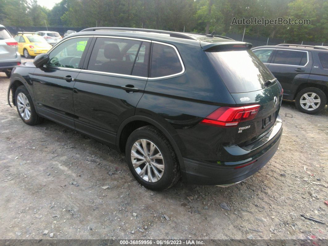 2019 Volkswagen Tiguan Se/sel/sel R-line Green vin: 3VV2B7AX4KM018963