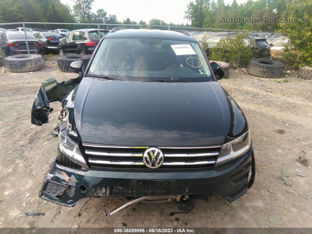 2019 Volkswagen Tiguan Se/sel/sel R-line Green vin: 3VV2B7AX4KM018963