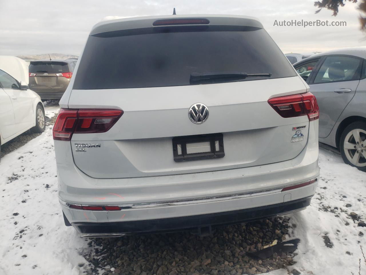 2019 Volkswagen Tiguan Se Silver vin: 3VV2B7AX4KM039490