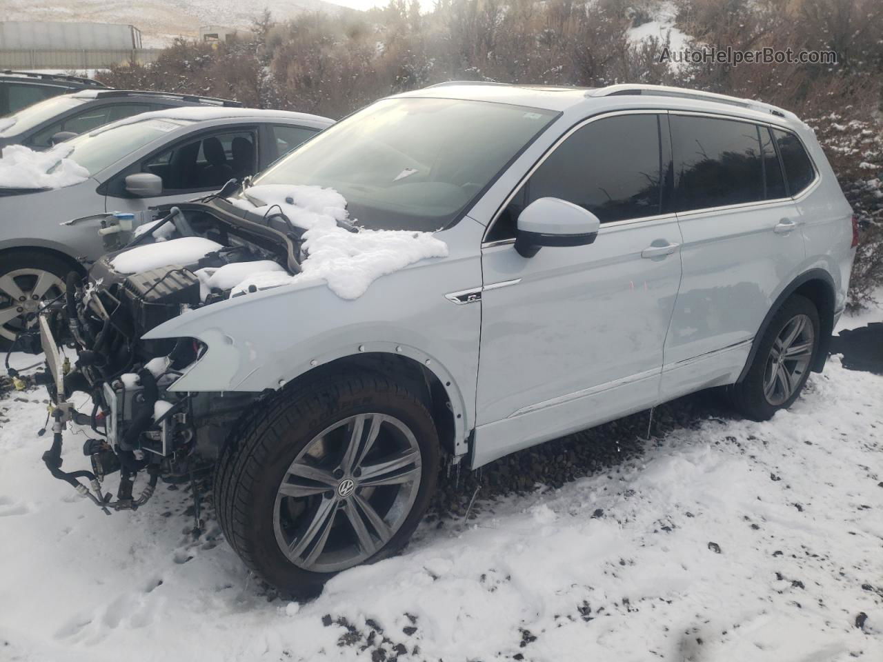 2019 Volkswagen Tiguan Se Silver vin: 3VV2B7AX4KM039490