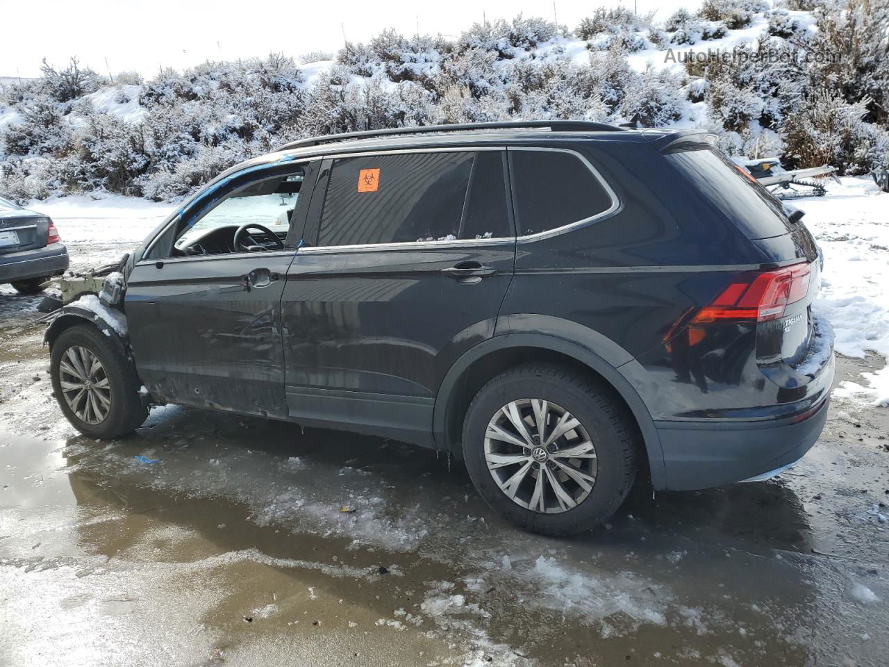 2019 Volkswagen Tiguan Se Black vin: 3VV2B7AX4KM074210