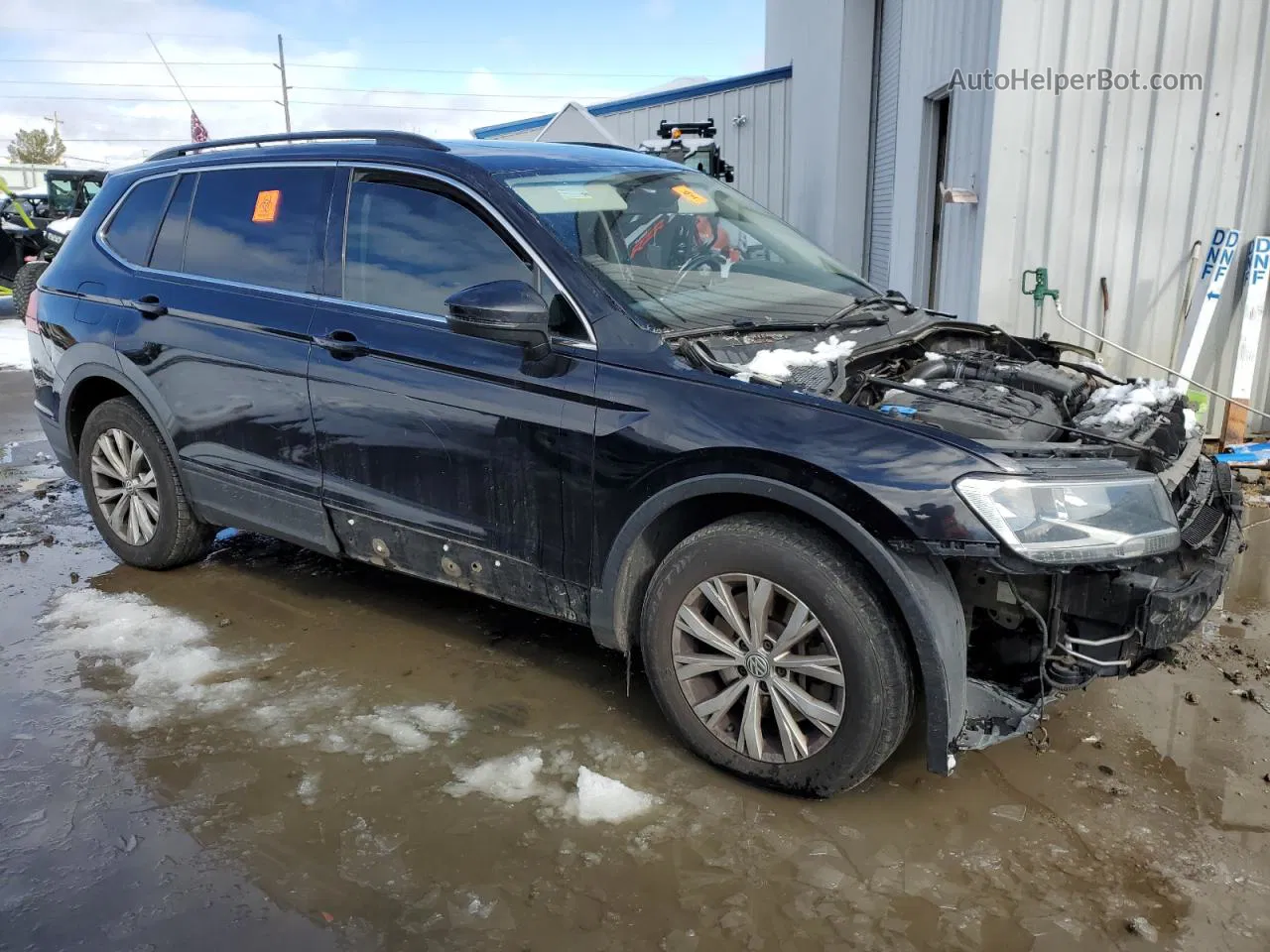 2019 Volkswagen Tiguan Se Black vin: 3VV2B7AX4KM074210