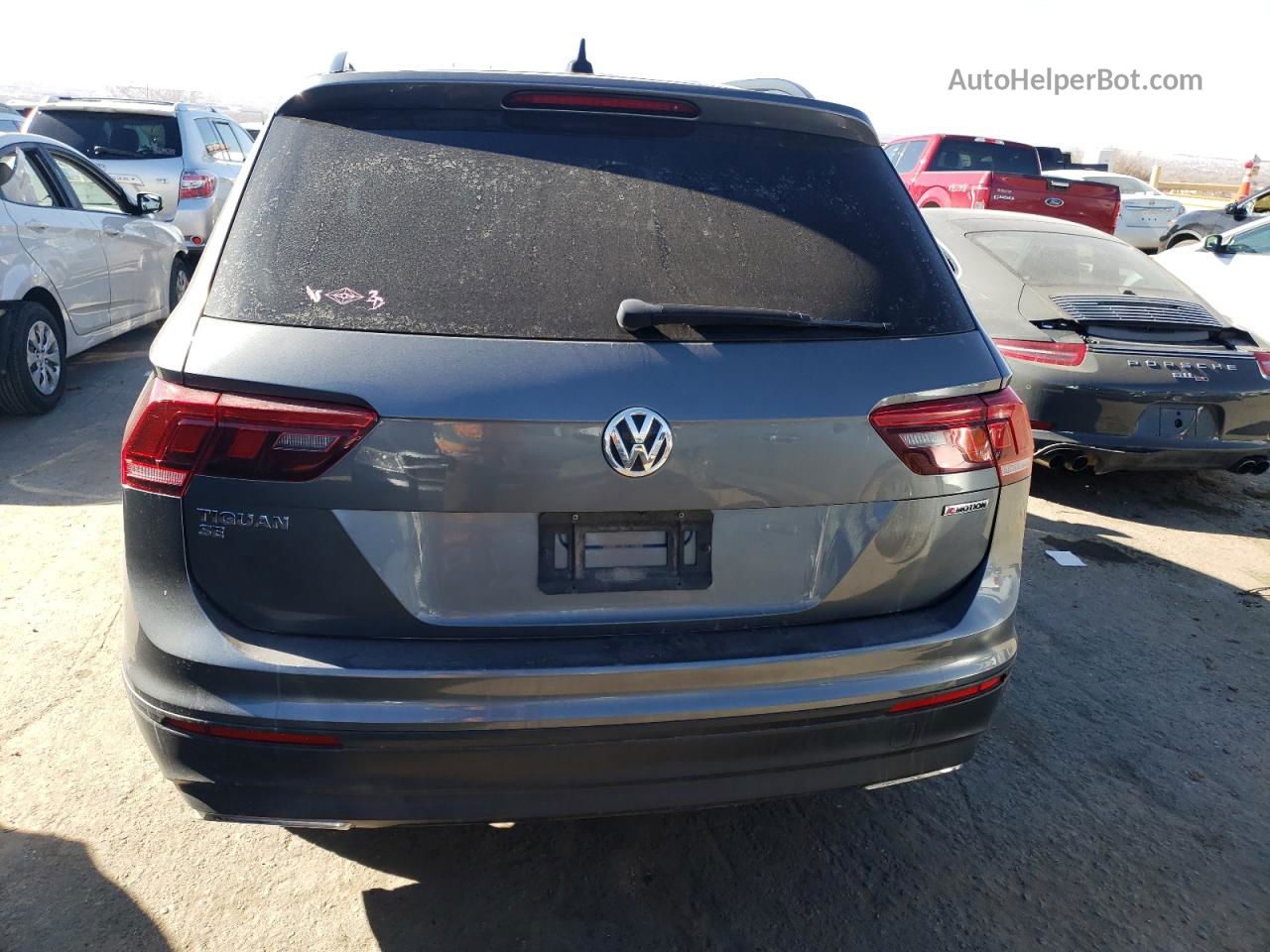 2019 Volkswagen Tiguan Se Угольный vin: 3VV2B7AX4KM105763