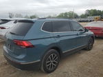 2021 Volkswagen Tiguan Se Синий vin: 3VV2B7AX4MM030291