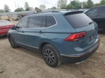 2021 Volkswagen Tiguan Se Blue vin: 3VV2B7AX4MM030291