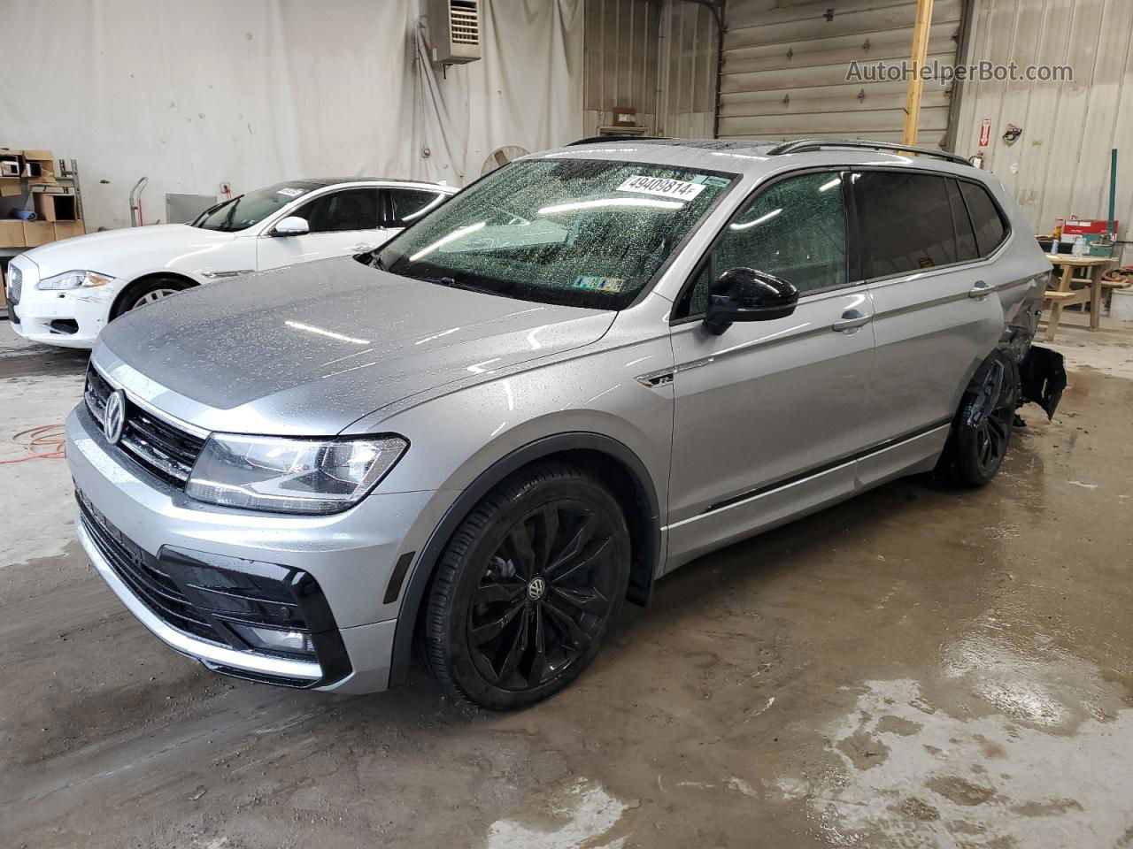 2021 Volkswagen Tiguan Se Серебряный vin: 3VV2B7AX4MM114871