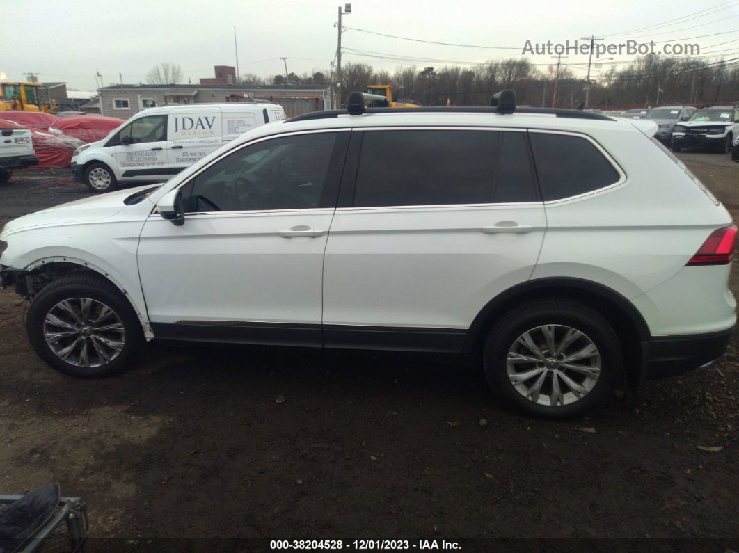 2018 Volkswagen Tiguan 2.0t Sel/2.0t Se White vin: 3VV2B7AX5JM139399