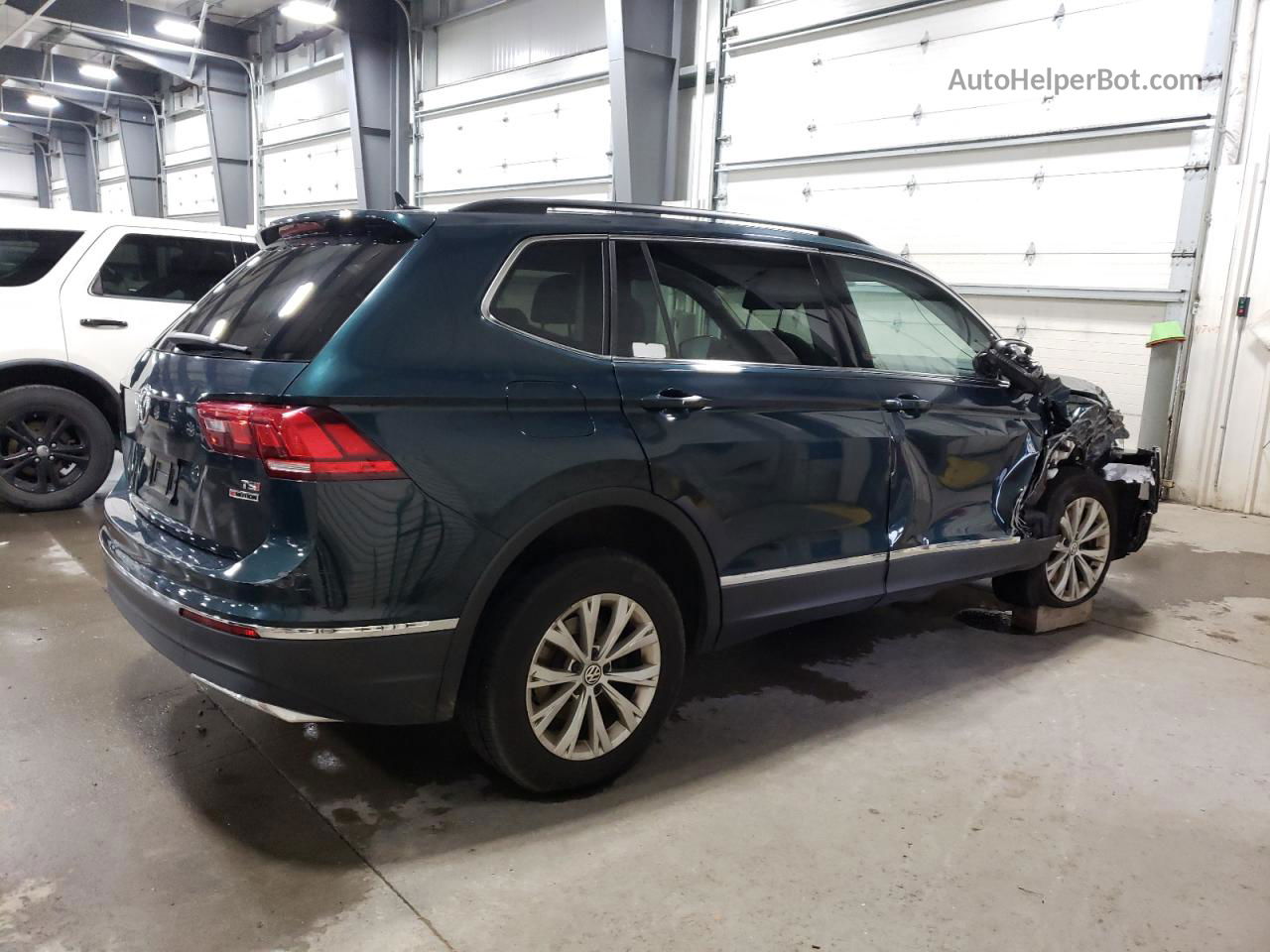 2018 Volkswagen Tiguan Se Green vin: 3VV2B7AX5JM180289