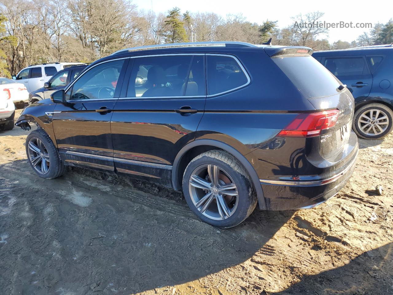 2019 Volkswagen Tiguan Se Black vin: 3VV2B7AX5KM040115