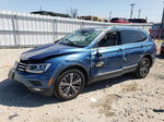 2019 Volkswagen Tiguan Se Синий vin: 3VV2B7AX5KM062874