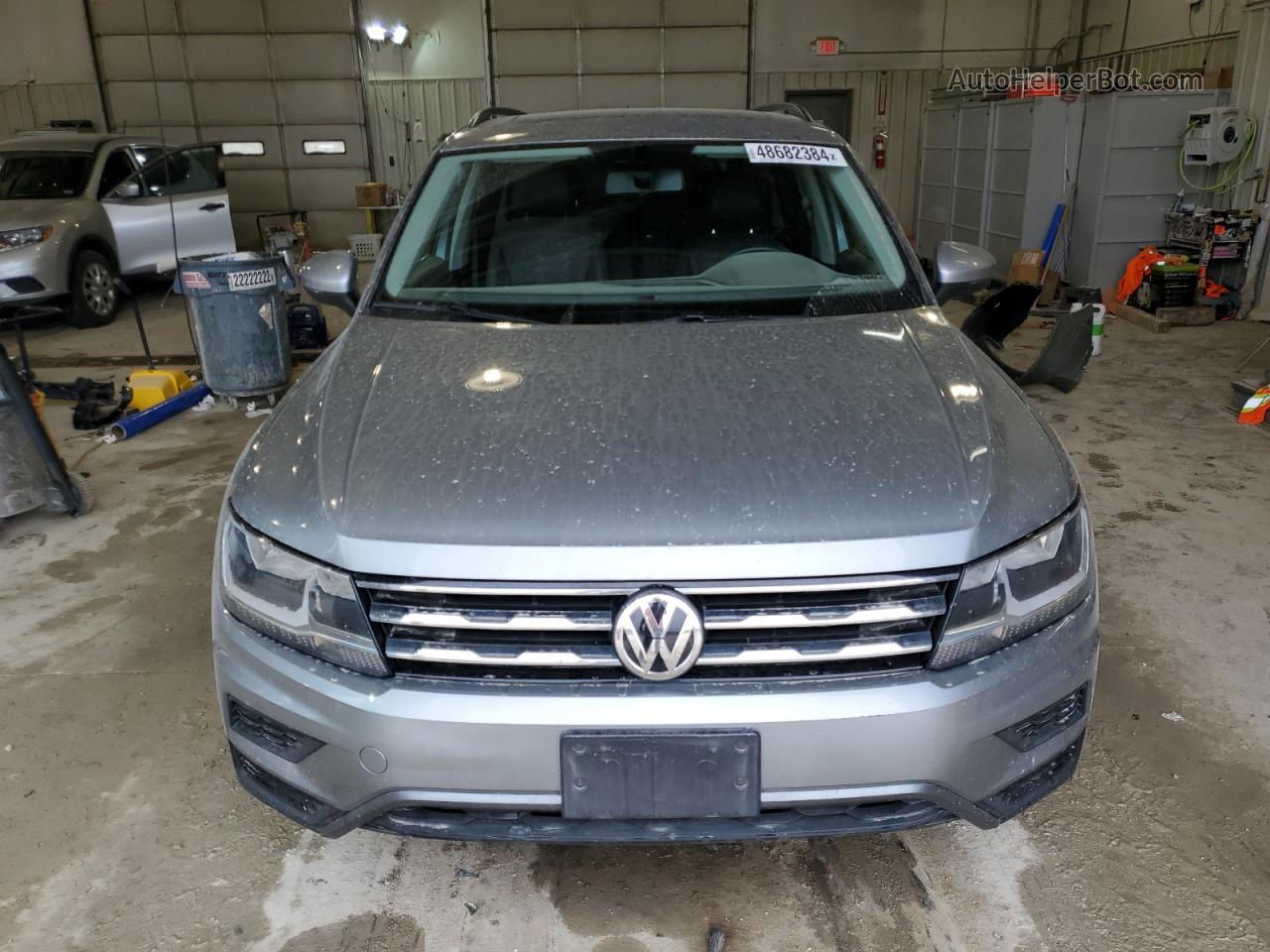 2019 Volkswagen Tiguan Se Silver vin: 3VV2B7AX5KM118604