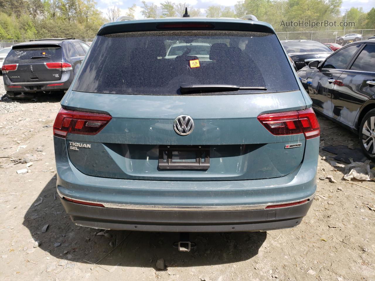 2021 Volkswagen Tiguan Se Blue vin: 3VV2B7AX5MM023074