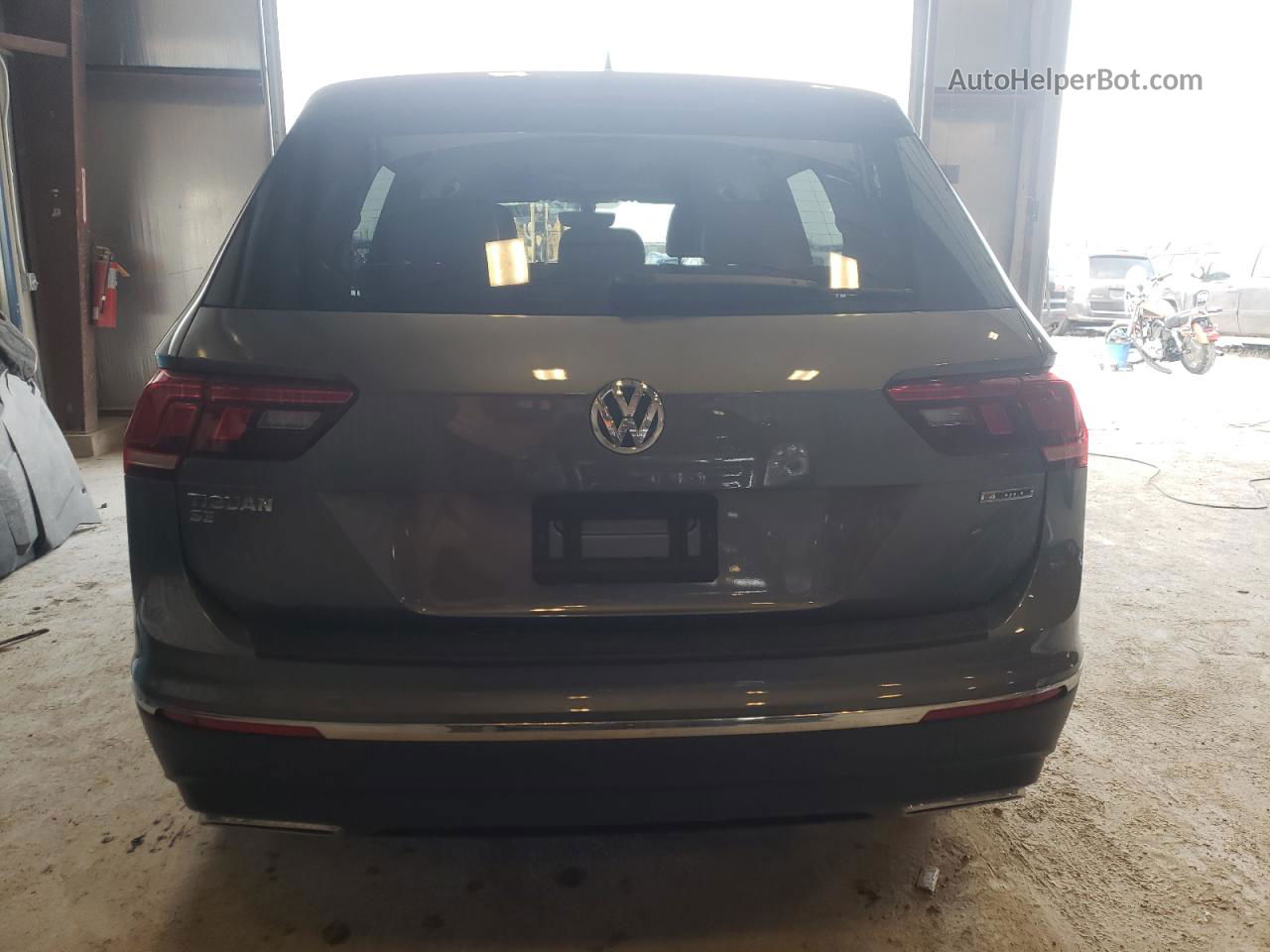 2021 Volkswagen Tiguan Se Gray vin: 3VV2B7AX5MM028405