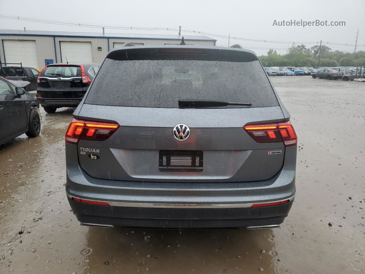 2021 Volkswagen Tiguan Se Gray vin: 3VV2B7AX5MM101871