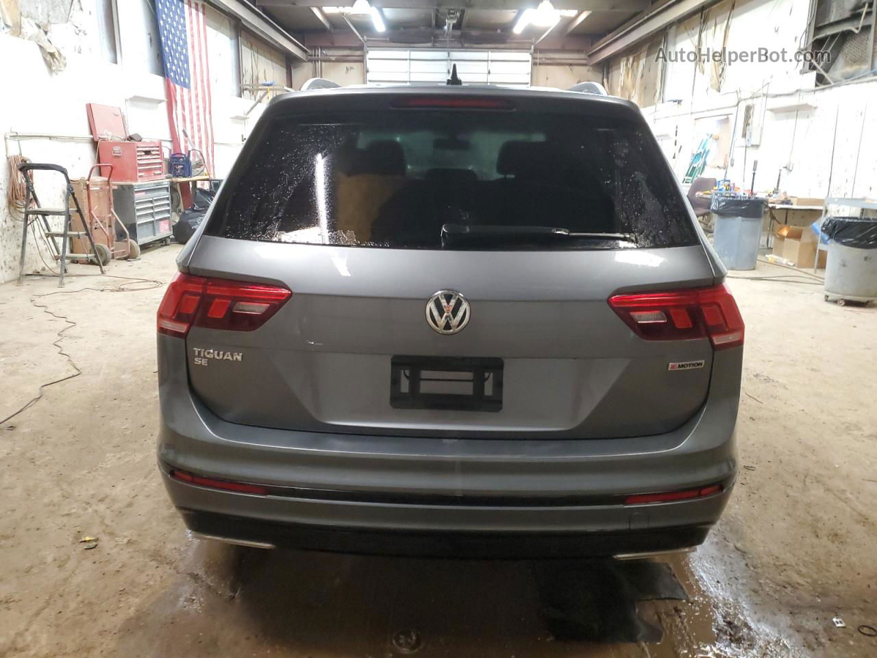 2021 Volkswagen Tiguan Se Gray vin: 3VV2B7AX5MM148544