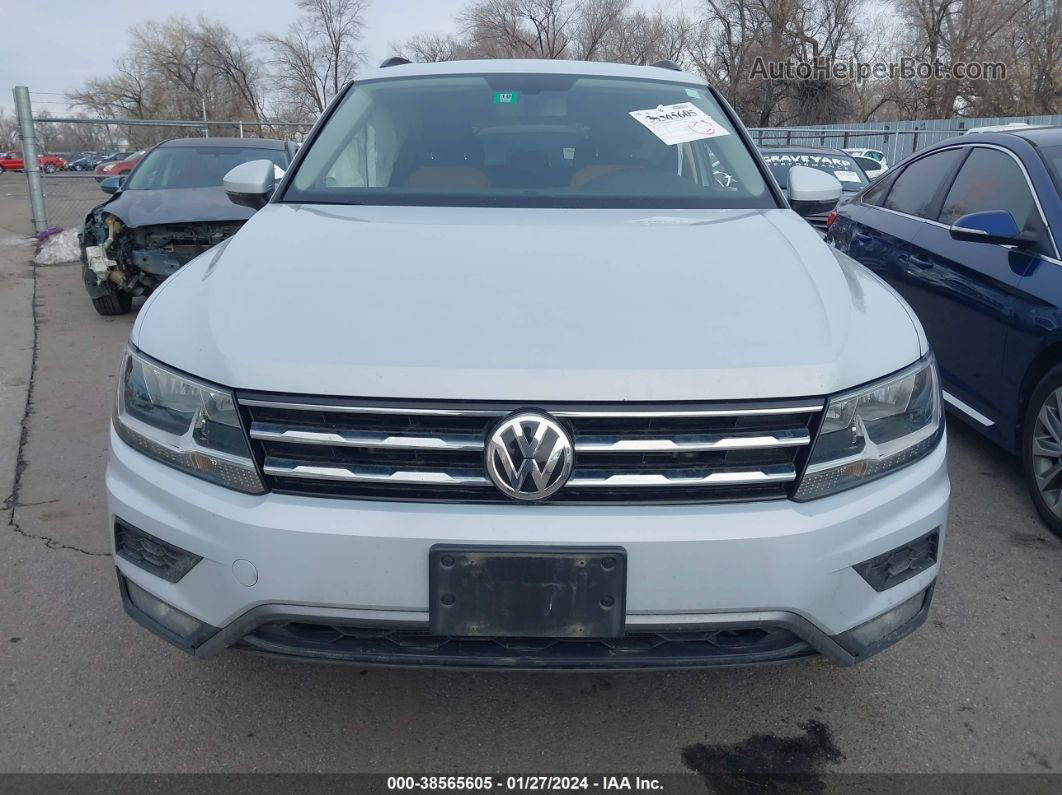 2018 Volkswagen Tiguan 2.0t Se/2.0t Sel Silver vin: 3VV2B7AX6JM011818