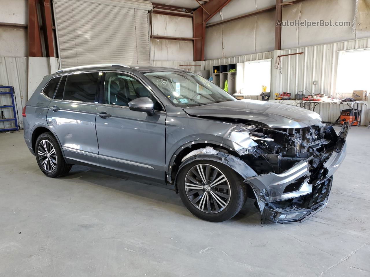 2018 Volkswagen Tiguan Se Угольный vin: 3VV2B7AX6JM012158