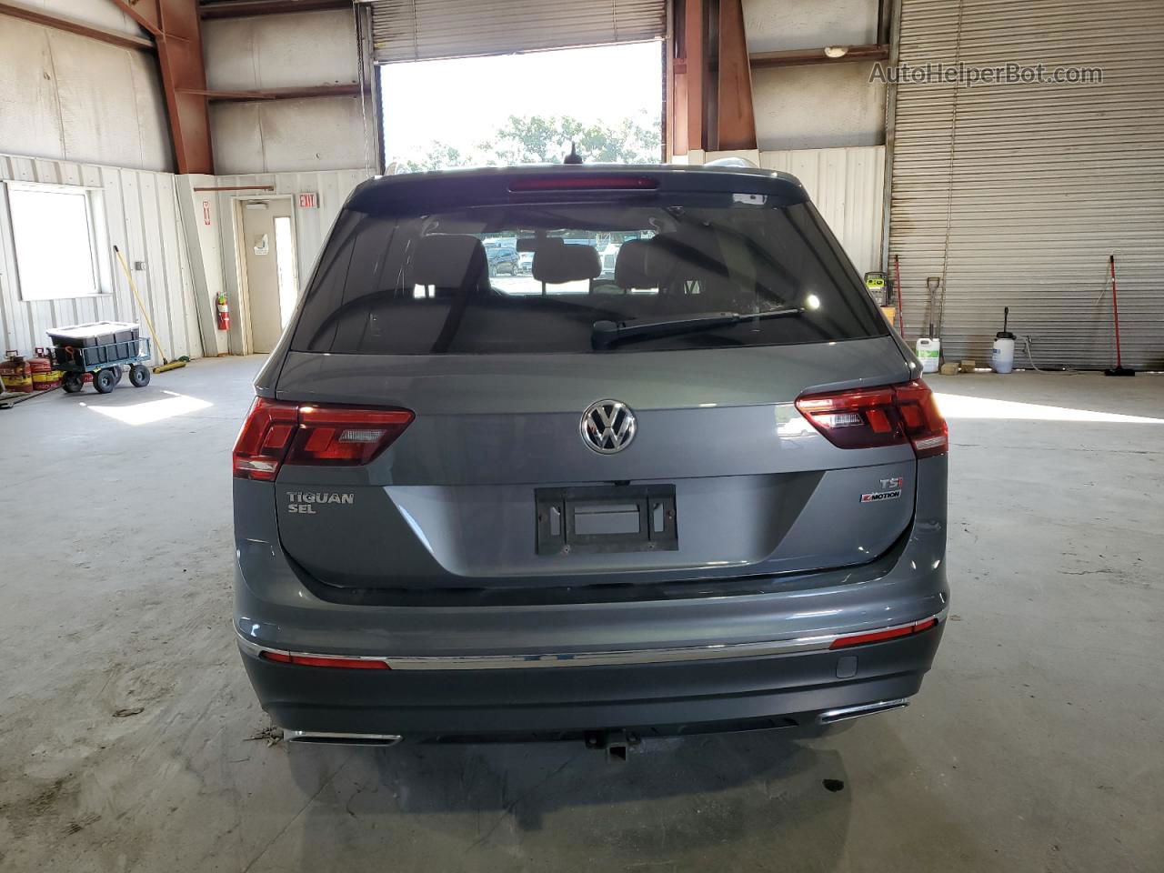 2018 Volkswagen Tiguan Se Угольный vin: 3VV2B7AX6JM012158