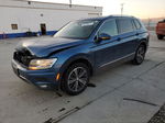 2018 Volkswagen Tiguan Se Blue vin: 3VV2B7AX6JM018767