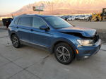 2018 Volkswagen Tiguan Se Blue vin: 3VV2B7AX6JM018767