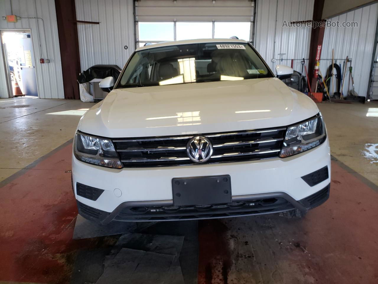 2018 Volkswagen Tiguan Se Белый vin: 3VV2B7AX6JM044866