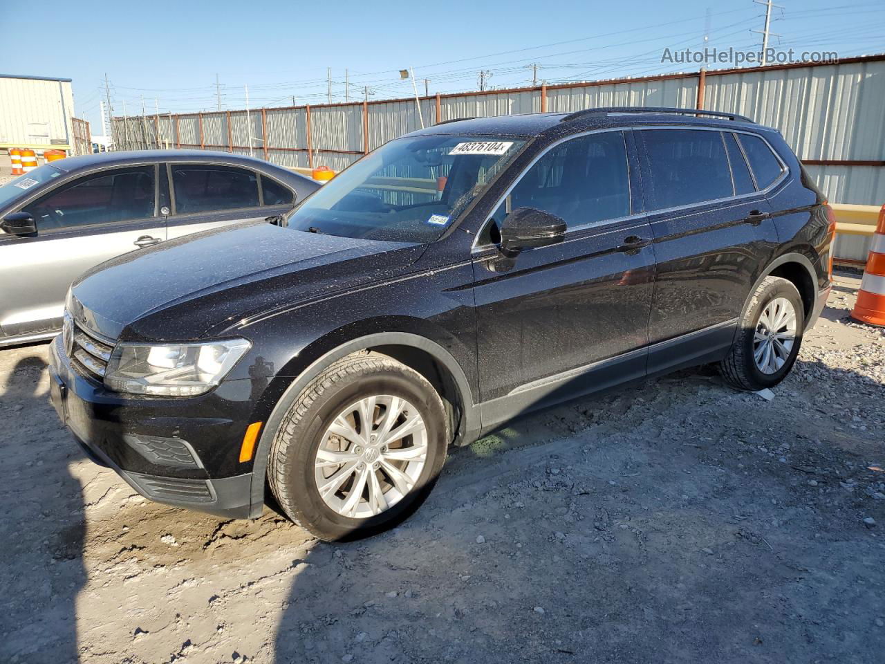 2018 Volkswagen Tiguan Se Black vin: 3VV2B7AX6JM057990