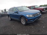 2018 Volkswagen Tiguan   Blue vin: 3VV2B7AX6JM166370