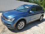 2018 Volkswagen Tiguan Se Blue vin: 3VV2B7AX6JM181841