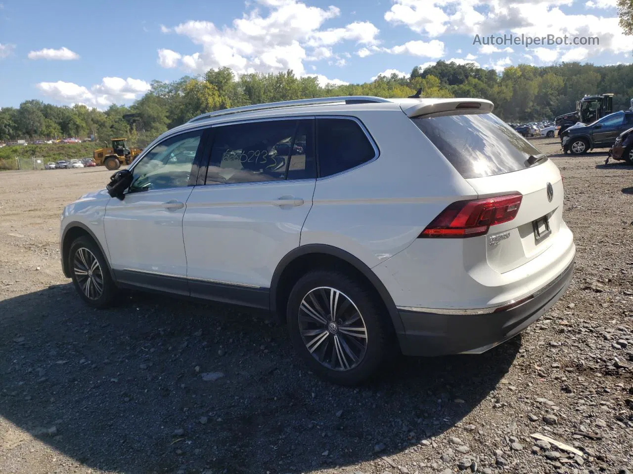 2019 Volkswagen Tiguan Se White vin: 3VV2B7AX6KM029429