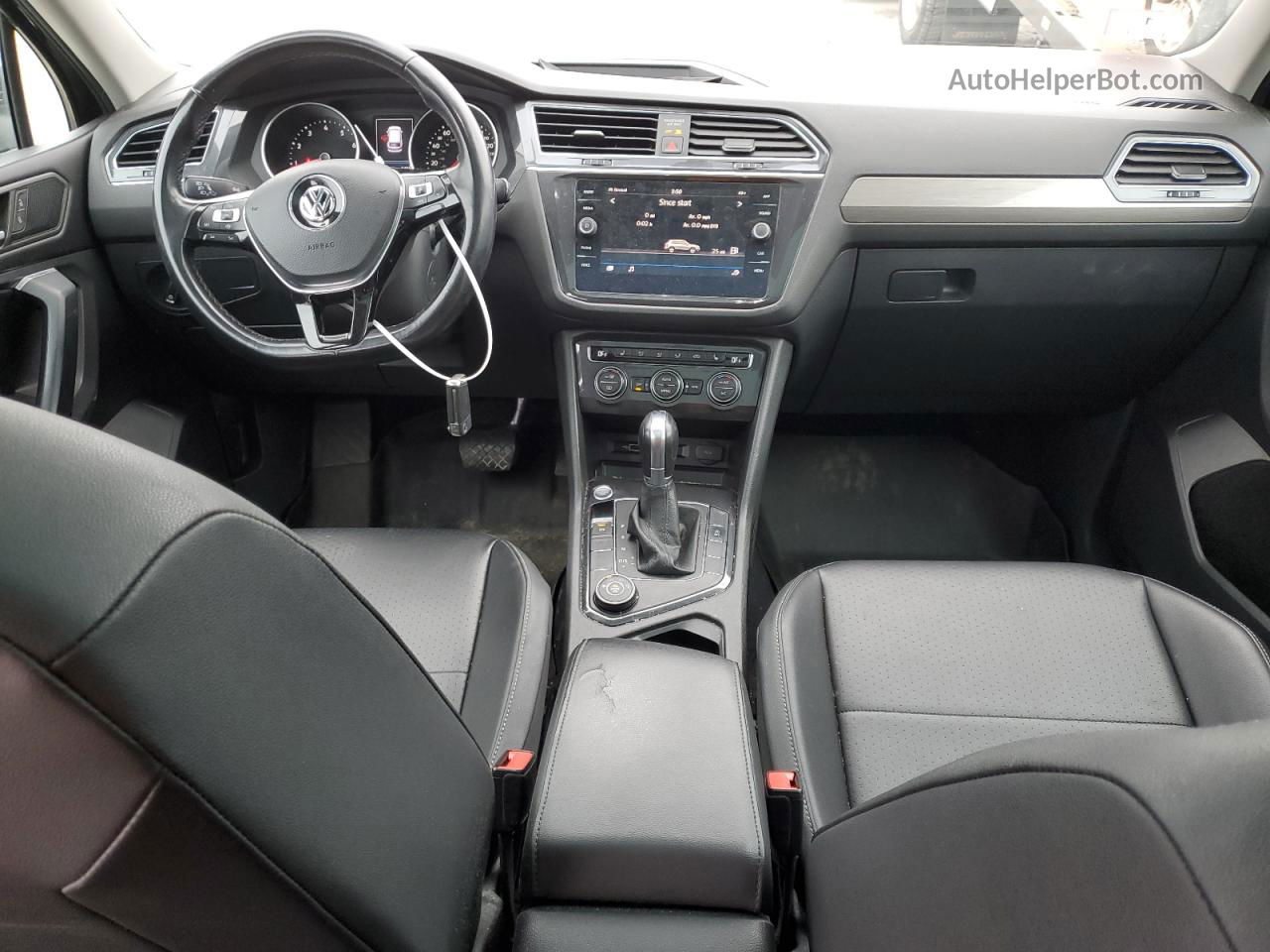 2019 Volkswagen Tiguan Se Black vin: 3VV2B7AX6KM057635