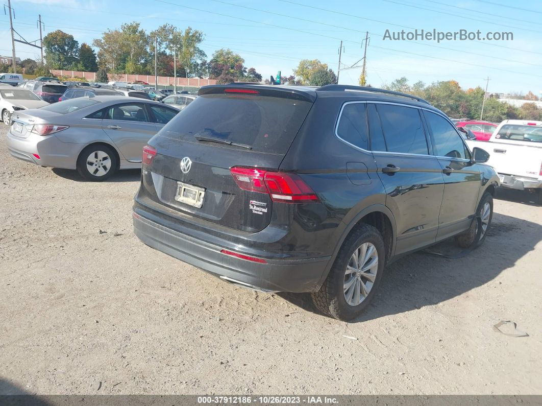 2019 Volkswagen Tiguan Se/sel/sel R-line Черный vin: 3VV2B7AX6KM081790