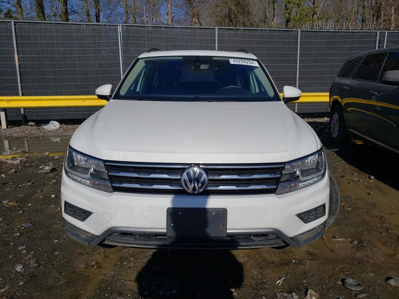 2021 Volkswagen Tiguan Se White vin: 3VV2B7AX6MM008907