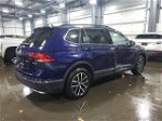 2021 Volkswagen Tiguan Se Blue vin: 3VV2B7AX6MM019437