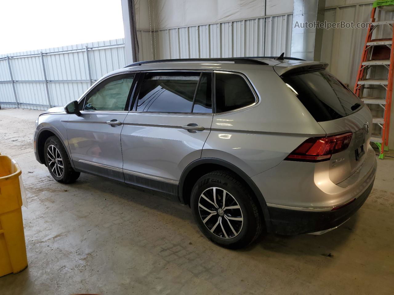 2021 Volkswagen Tiguan Se Silver vin: 3VV2B7AX6MM056486