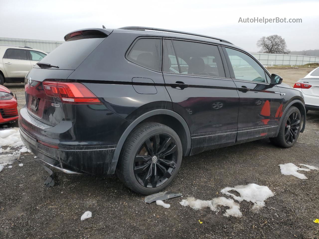 2021 Volkswagen Tiguan Se Black vin: 3VV2B7AX6MM088502