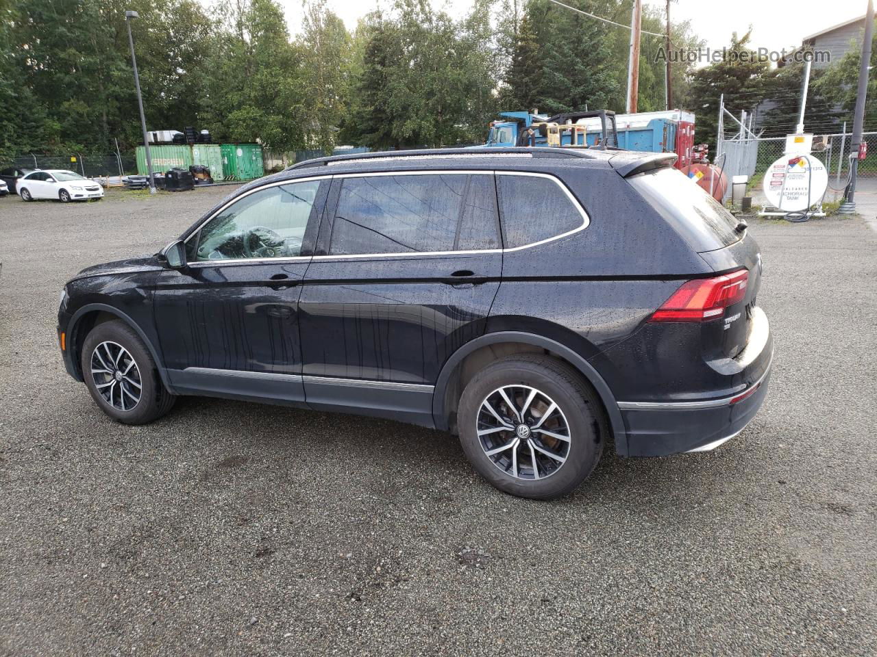 2021 Volkswagen Tiguan Se Black vin: 3VV2B7AX6MM093862