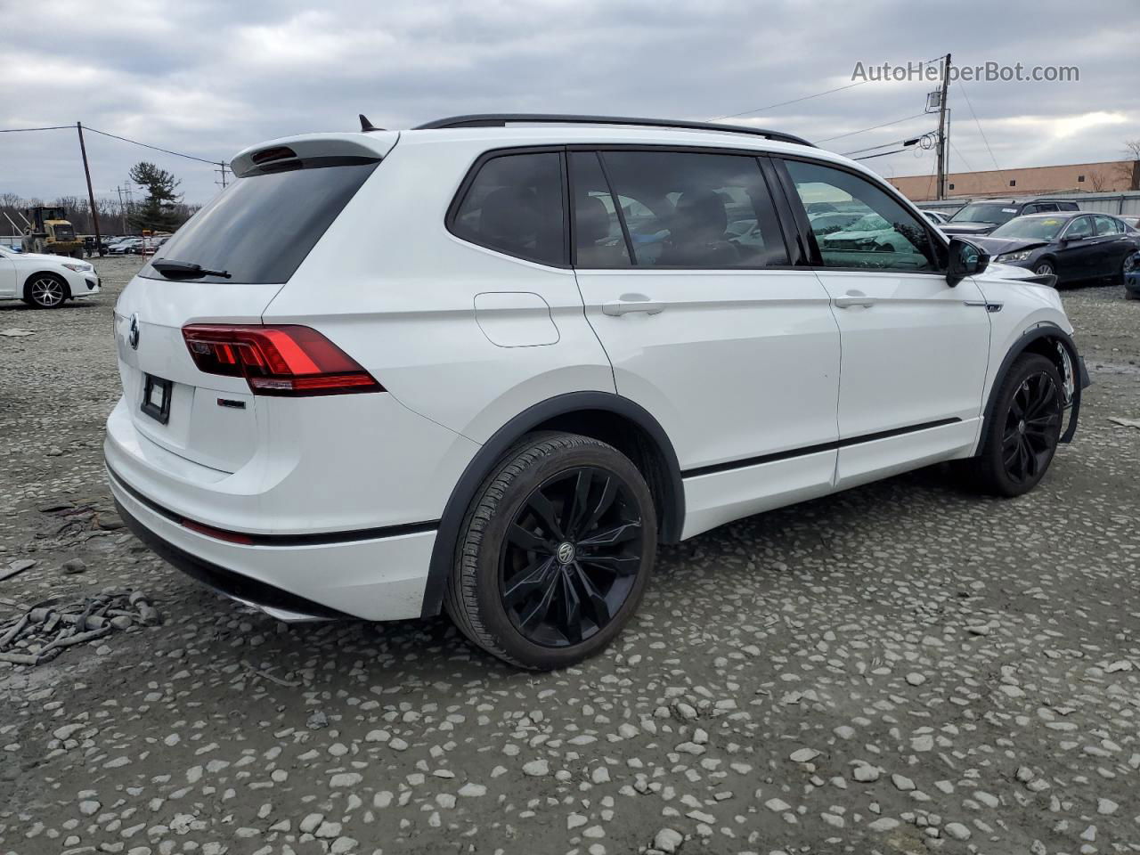 2021 Volkswagen Tiguan Se Белый vin: 3VV2B7AX6MM119098