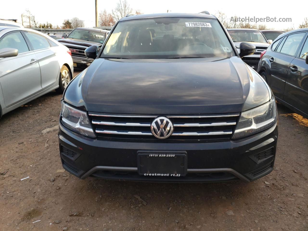 2021 Volkswagen Tiguan Se Black vin: 3VV2B7AX6MM129100