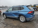 2018 Volkswagen Tiguan Se Синий vin: 3VV2B7AX7JM114360